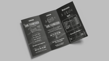 Impression dépliant 6 faces