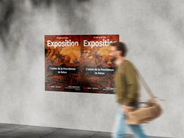 Exposition. Réalisation graphique d'affiche à Thionville
