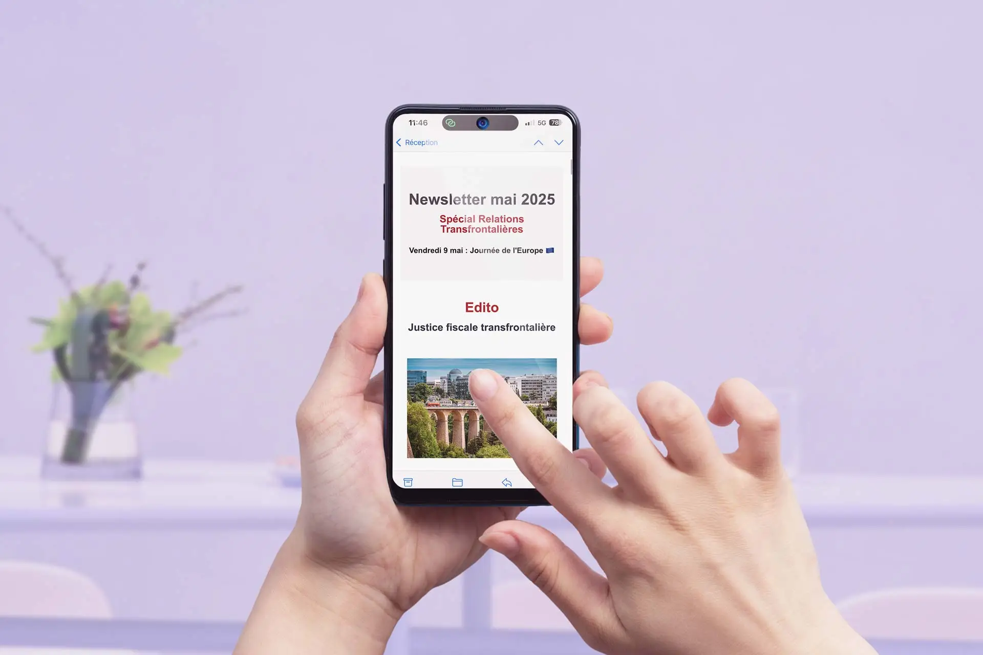 Création graphique de Newsletter et expédition à votre base de donnée