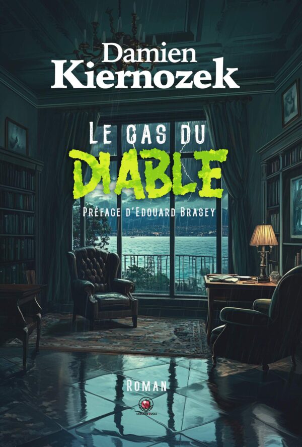 Couverture officielle du roman « Le Cas du Diable » de Damien Kiernozek, édité par L’escarboucle.