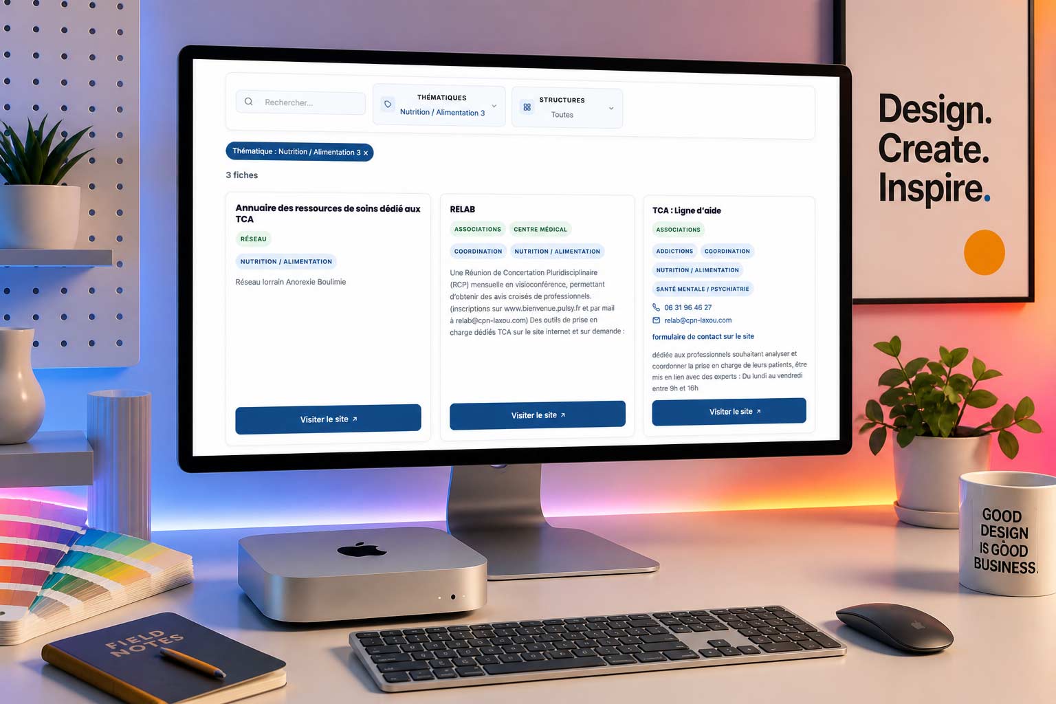 Plugin annuaire WordPress avec filtres dynamiques pour annuaire professionnel